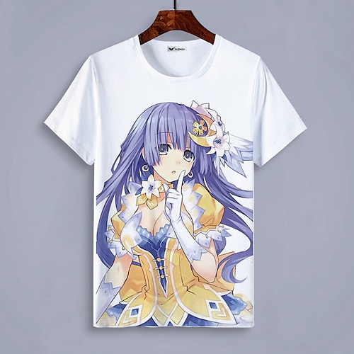 

Inspired by Date A Live Tokisaki Kurumi Cosplay Costume T-shirt 100% Polyester Pattern Harajuku Graphic Kawaii T-shirt For Men's / Women's / Couple's