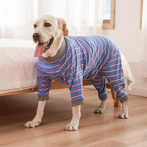 

Cachorros Calça Fisiológica Riscas Lazer Estilo simples Feriado Casual / Diário Inverno Roupas para Cães Roupas de cachorro Roupas de cachorro Macio Verde Azul Roxo Ocasiões Especiais para menina e