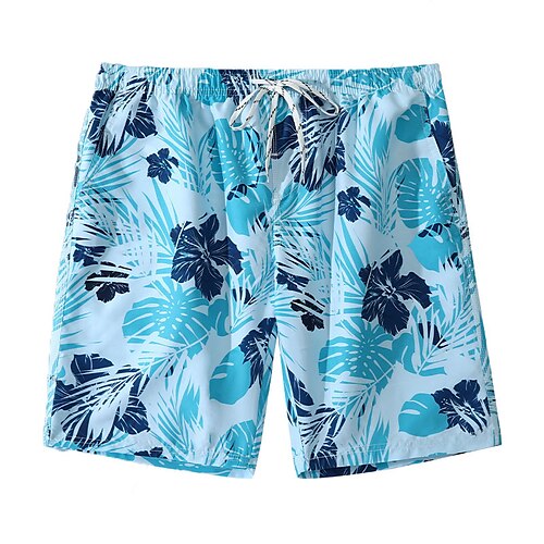 

Men's Swim Trunks Swim Shorts Quick Dry Lightweight Board Shorts Bathing Suit with Pockets Drawstring Swimming Surfing Beach Water Sports Printed Summer