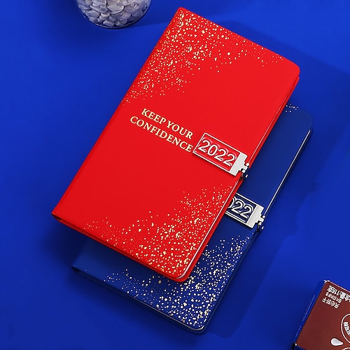 

2022 Pocket Daily Weekly Monthly Planner A6 4.1×5.8 Inch Classic PU Hardcover Portable Mini Small Planner 272 Pages for School Office Student