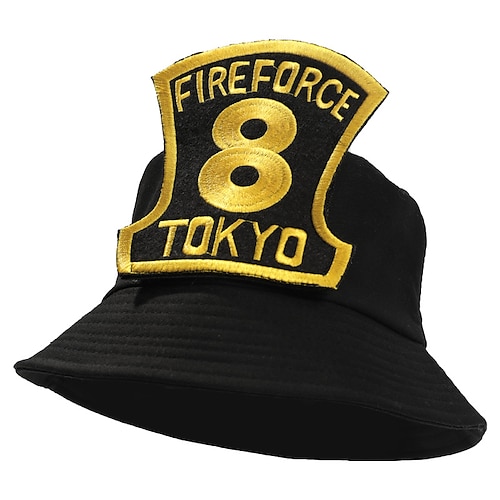 

Hat / Cap Inspired by Fire Force Shinra Kusakabe Anime Cosplay Accessories Hat Polyester Men's Women's Party Halloween Costumes