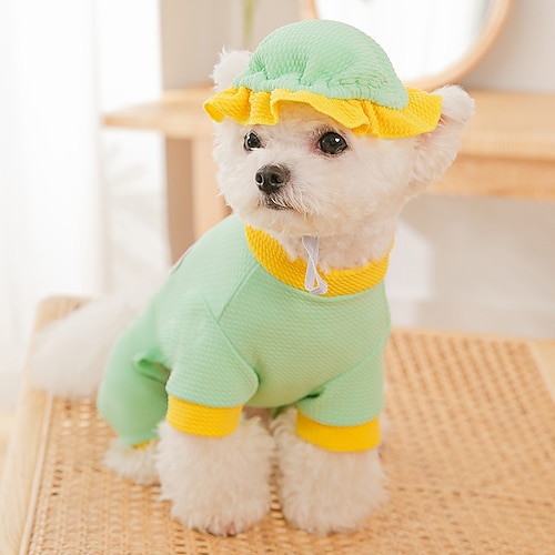 

Dog Cat Jumpsuit Fruit Fashion Cute Holiday Casual / Daily Dog Clothes Puppy Clothes Dog Outfits Soft Green Purple Costume for Girl and Boy Dog Cloth XS S M L