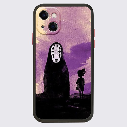 

Spirited Away Anime Phone Case For Apple iPhone 13 Pro Max 12 11 SE 2022 X XR XS Max 8 7 Unique Design Protective Case Shockproof Dustproof Transparent Back Cover TPU