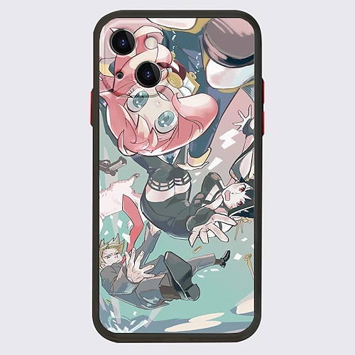 

SPY x FAMILY Anime Phone Case For Apple iPhone 13 Pro Max 12 11 SE 2022 X XR XS Max 8 7 Unique Design Protective Case Shockproof Dustproof Back Cover TPU
