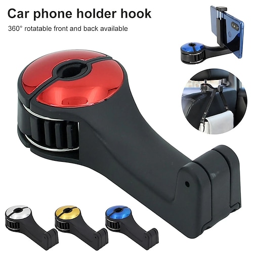 

Soporte para teléfono de coche Portátil Universal Removible Soporte para teléfono para Coche Compatible con Todos los teléfonos móviles Accesorio para Teléfono Móvil