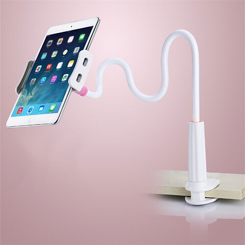 

Gooseneck Phone Holder Portable Sticky Solid Phone Holder for Desk Bedside Selfies / Vlogging / Live Streaming Compatible with Tablet All Mobile Phone Phone Accessory