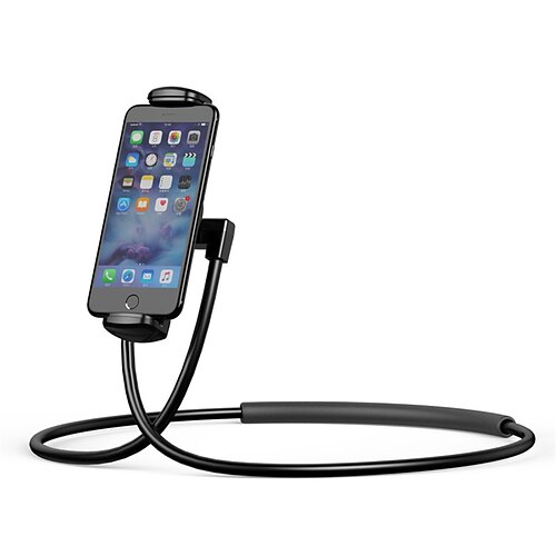 

Mobile Phone Holder Lazy Hanging Neck Phone Stands Necklace Bracket Bed 360 Degree Phones Holder Stand