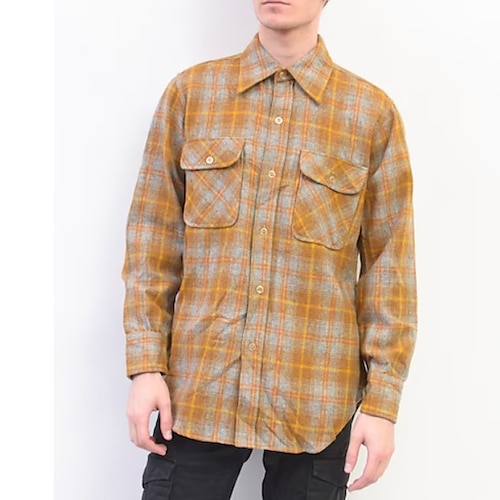 

Men's Shirt Plaid Turndown Street Casual Button-Down Long Sleeve Tops Fashion Classic Comfortable Big and Tall Yellow