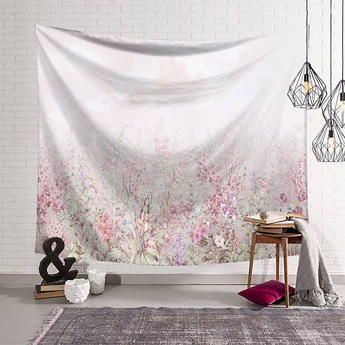 

Floral Wall Tapestry Art Decor Blanket Curtain Hanging Home Bedroom Living Room Decoration Polyester
