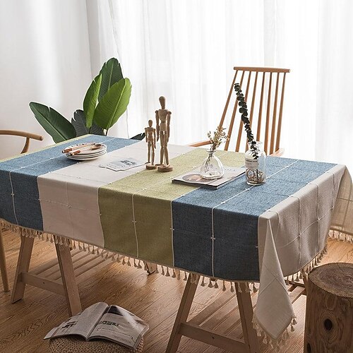 

Rectangle Tablecloth LaceTable Cloths for Kitchen Dining, Party, Holiday, Christmas, Buffet
