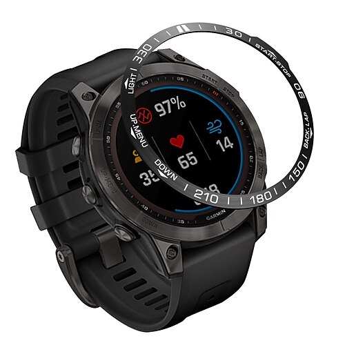 

1 Pack Watch Case Compatible with Garmin Fenix 7 Shockproof Rugged Hard PC Watch Cover