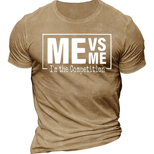 

Men's Unisex T shirt 3D Print Graphic Letter Crew Neck Street Daily Print Short Sleeve Tops Casual Designer Big and Tall Sports Green Blue Black