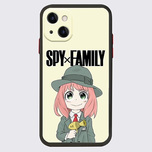 

SPY x FAMILY Anime Phone Case For Apple iPhone 13 Pro Max 12 11 SE 2022 X XR XS Max 8 7 Unique Design Protective Case Shockproof Dustproof Back Cover TPU