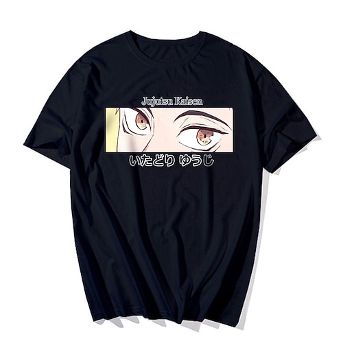 

Inspired by Jujutsu Kaisen Yuji Itadori Ryomen Sukuna T-shirt Anime 100% Polyester Anime Harajuku Graphic Street Style T-shirt For Men's / Women's / Couple's