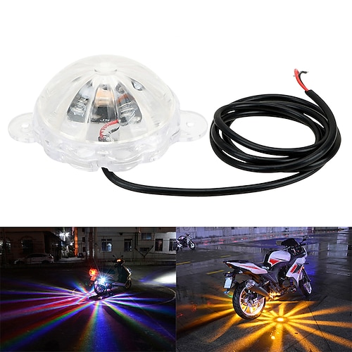 

LEEPEE Motorbike Flash Strobe Light Atmosphere Lamp Motorcycle Lighting LED Atmosphere Lamp Moto Chassis Light DC 12V
