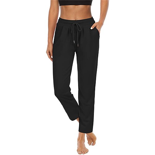 

Women's Hiking Pants Trousers Summer Outdoor Regular Fit Breathable Soft Capri Pants Bottoms Elastic Waist Black Grey Fishing Climbing Camping / Hiking / Caving S M L XL XXL