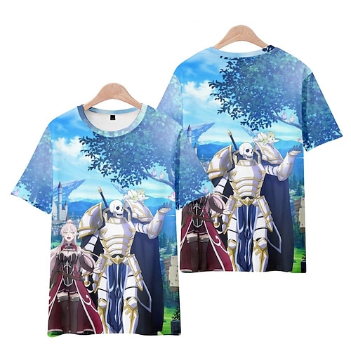 

Inspired by Skeleton Knight in Another World Arc Ariane T-shirt Cartoon Manga Anime Harajuku Graphic Kawaii T-shirt For Men's Women's Unisex Adults' Hot Stamping 100% Polyester