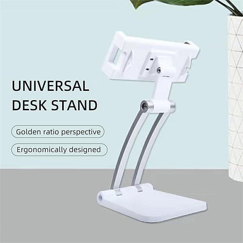 

Cell Phone Holder Stand Mount Foldable Adjustable 360 Degree Rotation Phone Stand for Desk Office Compatible with iPad Tablet All Mobile Phone Phone Accessory