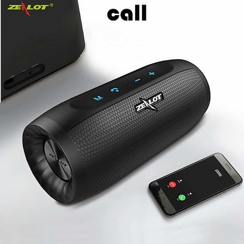 

Portable Bluetooth Speaker Waterproof Wireless Speaker with Loud Stereo Sound Outdoor Speakers with Bluetooth 5.0, 18H Playtime Dual Pairing for Home