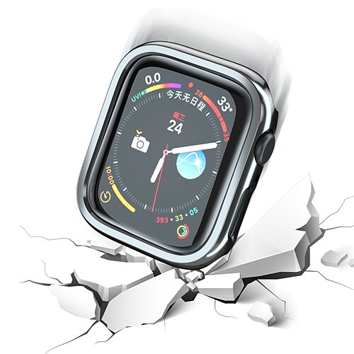 

1 Pack Watch Case Compatible with Apple iWatch Series 7 / SE / 6/5/4/3/2/1 Scratch Resistant Dust Proof Shockproof TPU Watch Cover