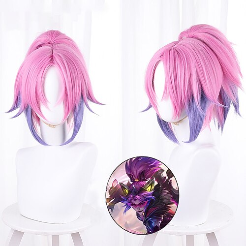 

Cosplay Cosplay Cosplay Wigs Women's With Ponytail 40 inch Heat Resistant Fiber Dry Gradient Adults' Anime Wig