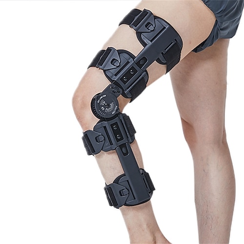 

Adjustable Knee Joint Support Lower Limb Ligament Meniscus Fracture Kneepad Knee Injury Rehabilitation Protective Gear