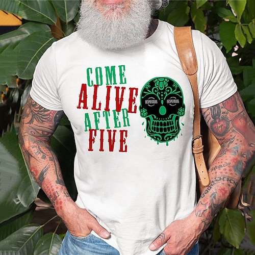 

Men's Unisex T shirt Hot Stamping Graphic Prints Crew Neck Street Daily Print Short Sleeve Tops Casual Designer Big and Tall Sports White Black Gray