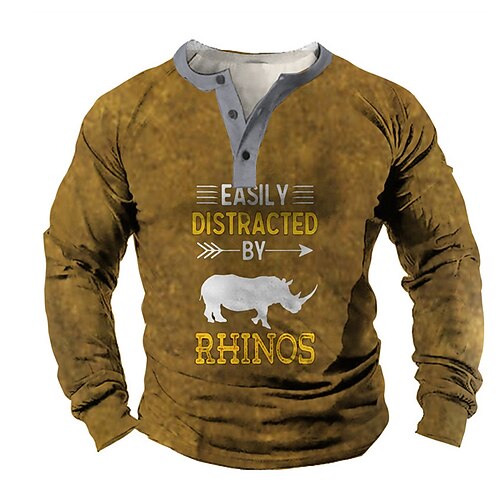 

Men's Unisex Sweatshirt Pullover Graphic Prints Letter Animal Print Casual Daily Sports 3D Print Casual Vintage Hoodies Sweatshirts Brown