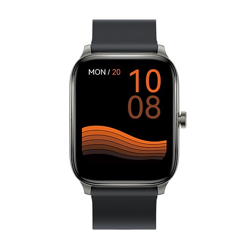

LS09B Smart Watch 1.69 inch Smartwatch Fitness Running Watch Bluetooth Pedometer Call Reminder Activity Tracker Compatible with Android iOS Men Waterproof Long Standby Message Reminder IP 67 27.5mm
