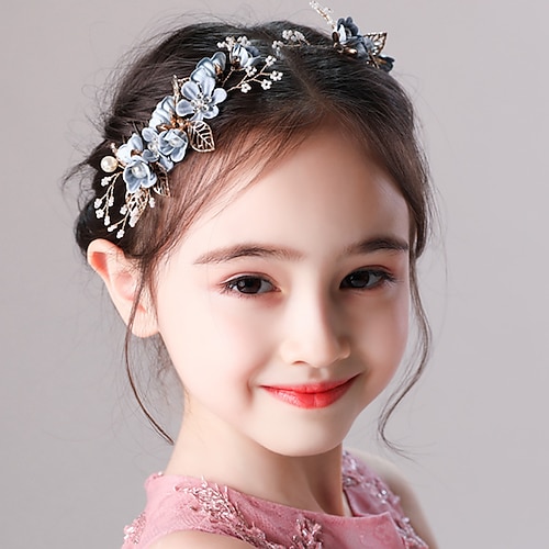 

Hair Combs Headpiece Hair Tool Imitation Pearl Rhinestone Wedding Party / Evening Retro With Faux Pearl Headpiece Headwear