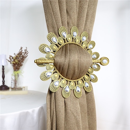 

2 pcs Classic European Style Curtain Tiebacks Tie Back