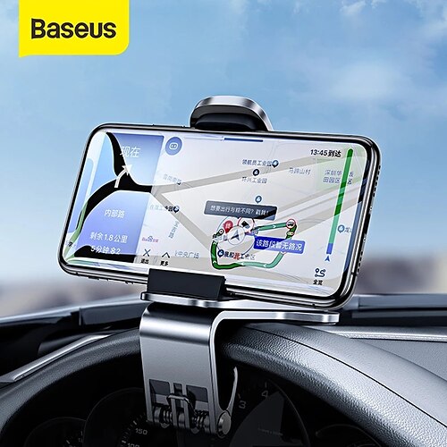 

Car Phone Holder Universal Angle Adjustable Cradle Phone Holder for Car Compatible with All Mobile Phone Phone Accessory