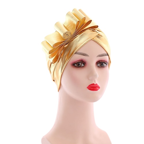 

Headwear Headpiece Silk Like Satin Party / Evening Casual Ethnic Style With Sequin Headpiece Headwear