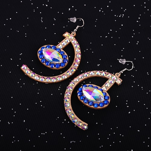 

Belly Dance Dance Accessories 1 Pair of Earrings Crystals / Rhinestones Women's Training Performance Alloy