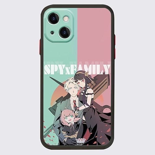 

SPY x FAMILY Anime Phone Case For Apple iPhone 13 Pro Max 12 11 SE 2022 X XR XS Max 8 7 Unique Design Protective Case Shockproof Dustproof Back Cover TPU