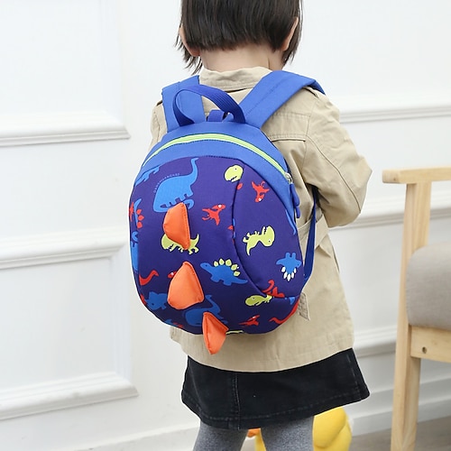 

Animal School Backpack Bookbag for Kids Lightweight Adjustable Shoulder Straps Polyester School Bag Satchel 11 inch