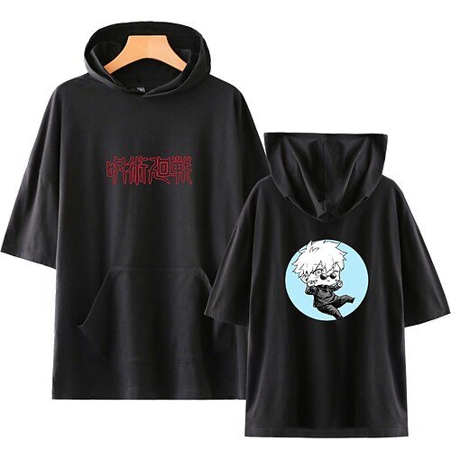 

Inspired by Jujutsu Kaisen Gojo Satoru T-shirt Anime 100% Polyester Anime Harajuku Graphic Kawaii T-shirt For Men's / Women's / Couple's