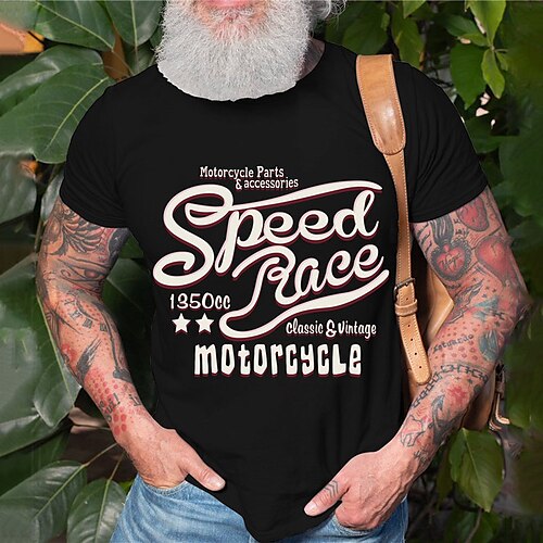 

Men's Unisex T shirt Hot Stamping Graphic Prints Letter Crew Neck Street Daily Print Short Sleeve Tops Casual Designer Big and Tall Sports Black Gray Red