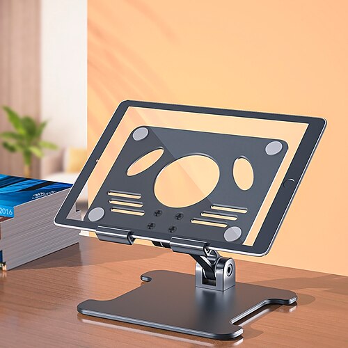 

Suporte para tablet Dobrável Ajustável Anti-Escorregar Suporte de telefone para De Mesa Escritório Compatível com iPad Notebook Tábua Acessório para Celular