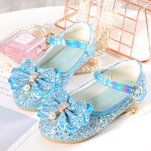 

Girls' Flats Dress Shoes Flower Girl Shoes Princess Shoes School Shoes Rubber PU Portable Shock Absorption High Elasticity Princess Shoes Little Kids(4-7ys) Toddler(2-4ys) Daily Walking Shoes Crystal