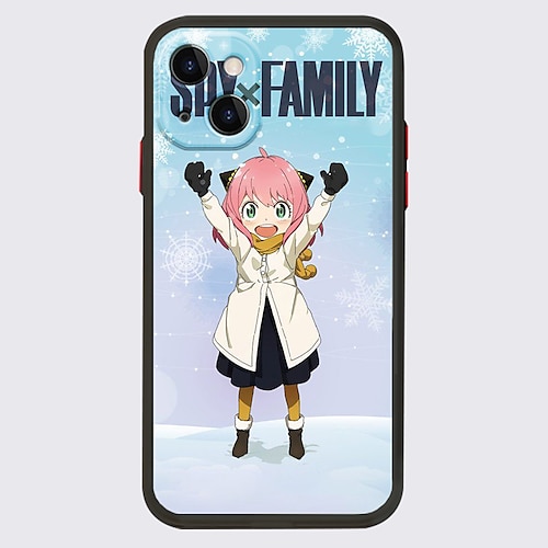 

SPY x FAMILY Anime Phone Case For Apple iPhone 13 Pro Max 12 11 SE 2022 X XR XS Max 8 7 Unique Design Protective Case Shockproof Dustproof Back Cover TPU
