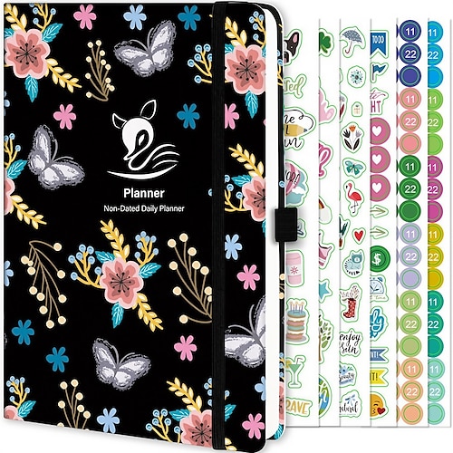 

1 pcs 2022 Pocket Planner/Calendar - Weekly & Monthly Pocket Planner, Academic Planner and Schedule Organizer with Pen Holder, Bonus Note Pages and Inner Pocket