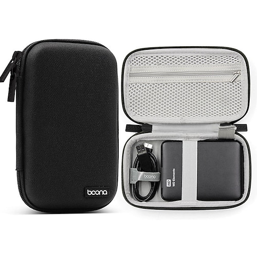 

Travel Electronics Accessories Organizer Bag Portable Digital Storage Bag for Cable Power Bank Charger CordsMouse Adapter Earphones and More Out-Going BusinessTravel Gadget Bag