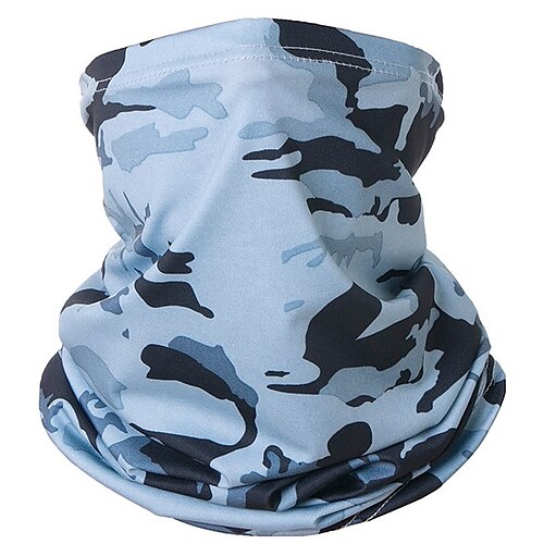 

Headwear Balaclava Neck Gaiter Neck Tube Camo / Camouflage Sunscreen Breathable Quick Dry Dust Proof Reflective Strips Bike / Cycling Green Army Green Grey Polyester Summer for Men's Women's Adults'