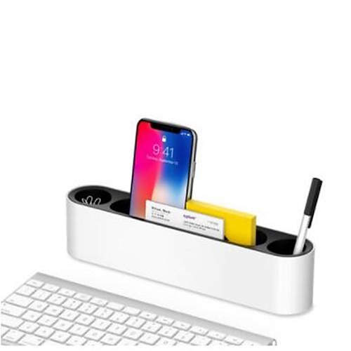 

Pen Holder Cup Lightweight Multifunction Plastics for Office Student Kids