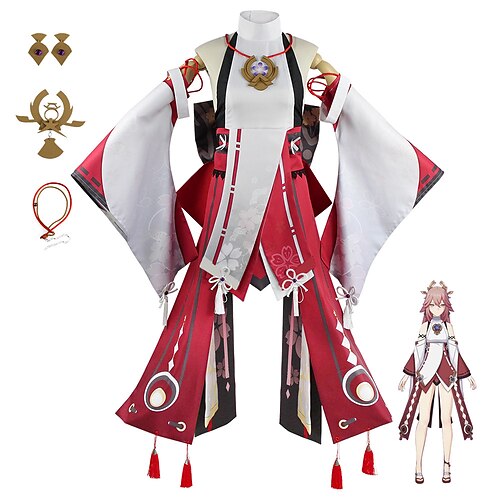 

Inspired by Genshin Impact Yae Miko Anime Cosplay Costumes Japanese Cosplay Suits Costume For Women's