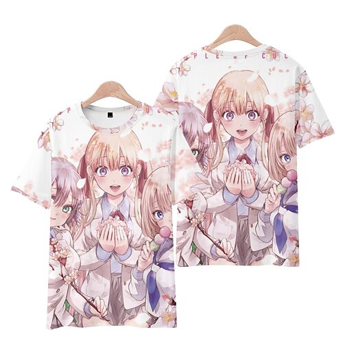 

Inspired by A Couple of Cuckoos Umino Nagi Amano Erika T-shirt Anime 100% Polyester Anime Harajuku Graphic Kawaii T-shirt For Men's / Women's / Couple's