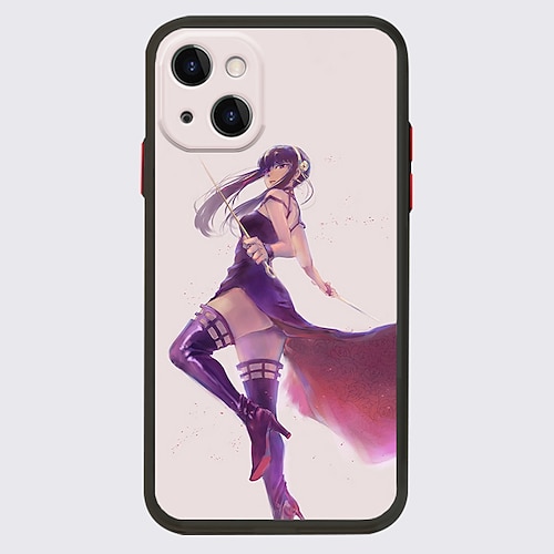 

SPY x FAMILY Anime Phone Case For Apple iPhone 13 Pro Max 12 11 SE 2022 X XR XS Max 8 7 Unique Design Protective Case Shockproof Dustproof Back Cover TPU