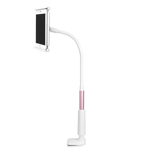 

Gooseneck Phone Holder Portable Sticky Angle Height Adjustable Phone Holder for Desk Bedside Selfies / Vlogging / Live Streaming Compatible with Tablet All Mobile Phone Phone Accessory