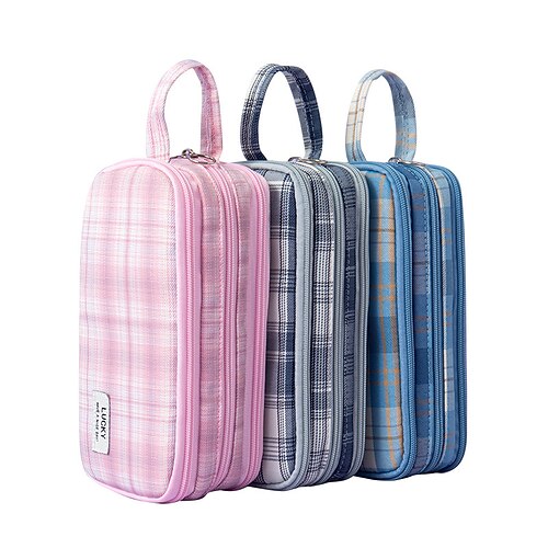 

PencilCasePenPouchMarkerBag Creative Lightweight Multifunction Canvas for School Student Kids